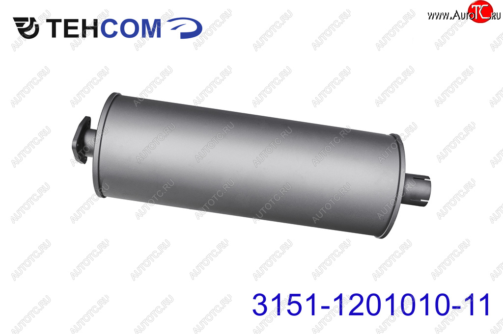 2 289 р. Глушитель УАЗ-3151,3741 НО ТЕХКОМ ТЕХКОМ 3151-1201010-11  с доставкой в г. Воронеж