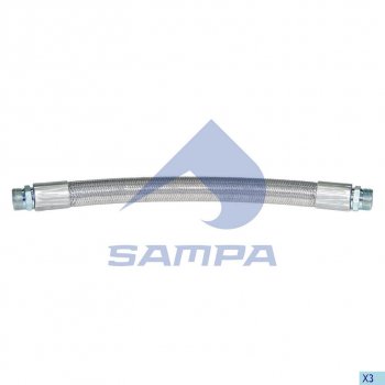 Шланг MAN компрессора L=420мм SAMPA SAMPA 021.091