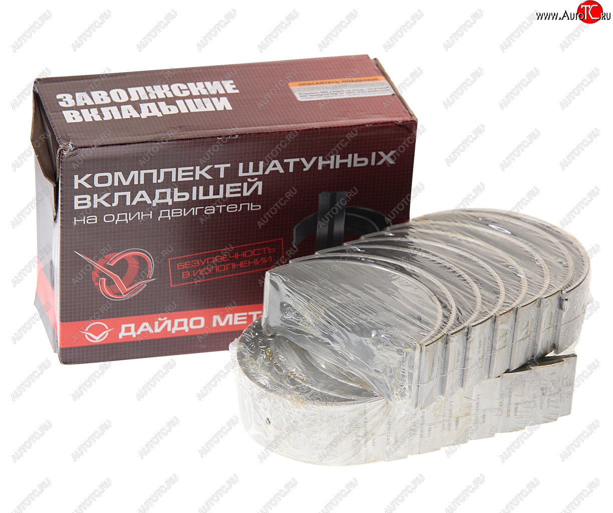 2 699 р. Вкладыши ЯМЗ-238 шатунные d+0.25 ДАЙДО МЕТАЛЛ РУСЬ ЗМЗ 238-1000104в2-р1  с доставкой в г. Воронеж