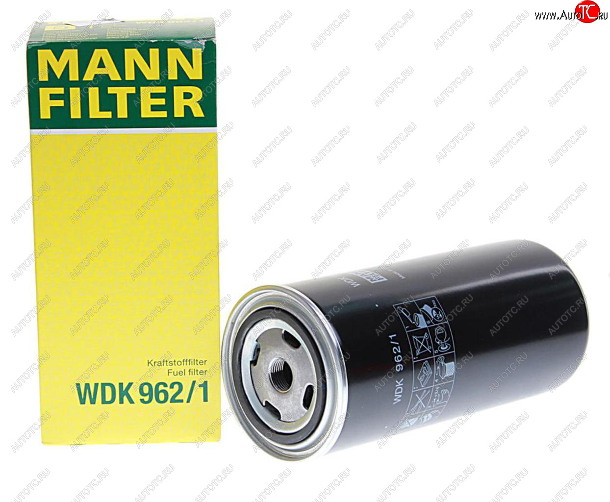 2 859 р. Фильтр топливный ЯМЗ-534 тонкой очистки ЕВРО-4 MANN MANN wdk9621  с доставкой в г. Воронеж