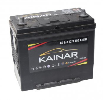 Аккумулятор KAINAR Asia 50Ач KAINAR 6ст50(1) 65b24r