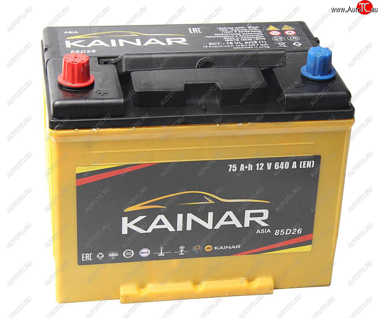 9 499 р. Аккумулятор KAINAR Asia 75Ач KAINAR 6ст75(1) 85d26r с доставкой в г. Воронеж Увеличить фотографию 1 9 499 р. Аккумулятор KAINAR Asia 75Ач KAINAR 6ст75(1) 85d26r с доставкой в г. Воронеж