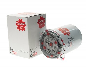 Фильтр масляный TOYOTA Land Cruiser 70,80 (-97) (3.0D-4.5) SAKURA SAKURA c1121