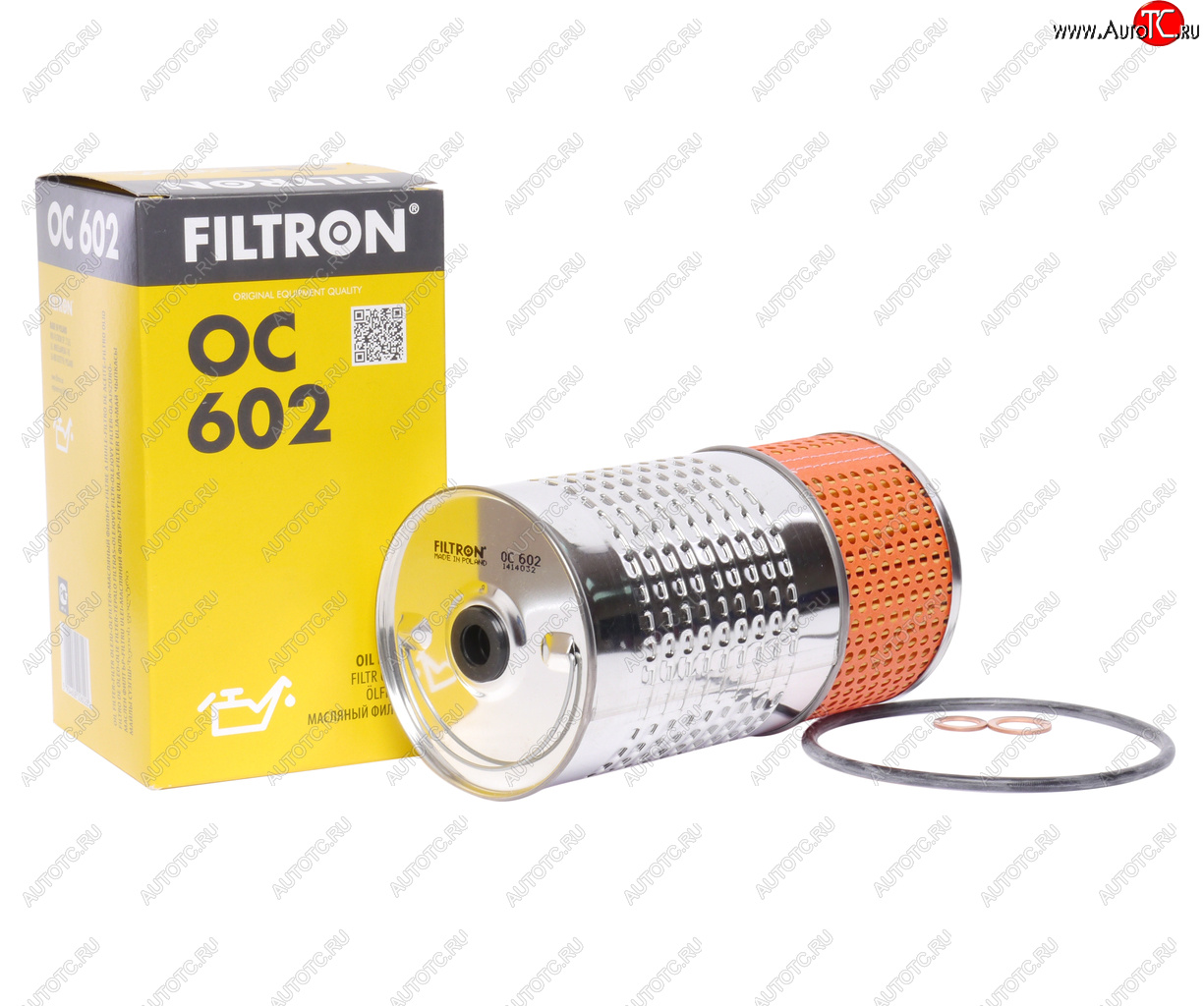 649 р. Фильтр масляный MERCEDES C (W202) FILTRON FILTRON oc602  с доставкой в г. Воронеж
