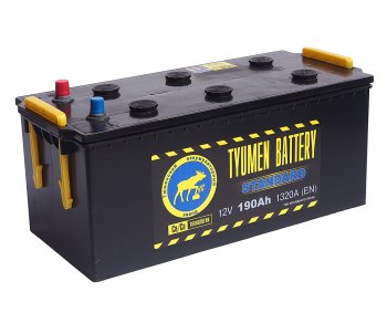 Аккумулятор TYUMEN BATTERY STANDART 190Ач обратная полярность TYMEN BATTERY 6ст190(3)