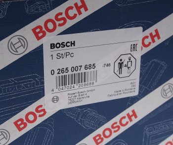 1 799 р. Датчик АБС FIAT Ducato (06-) колеса переднего правоголевого BOSCH BOSCH 0265007685  с доставкой в г. Воронеж. Увеличить фотографию 4