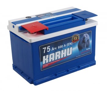 Аккумулятор KARHU 75Ач KARHU 6ст75(1)