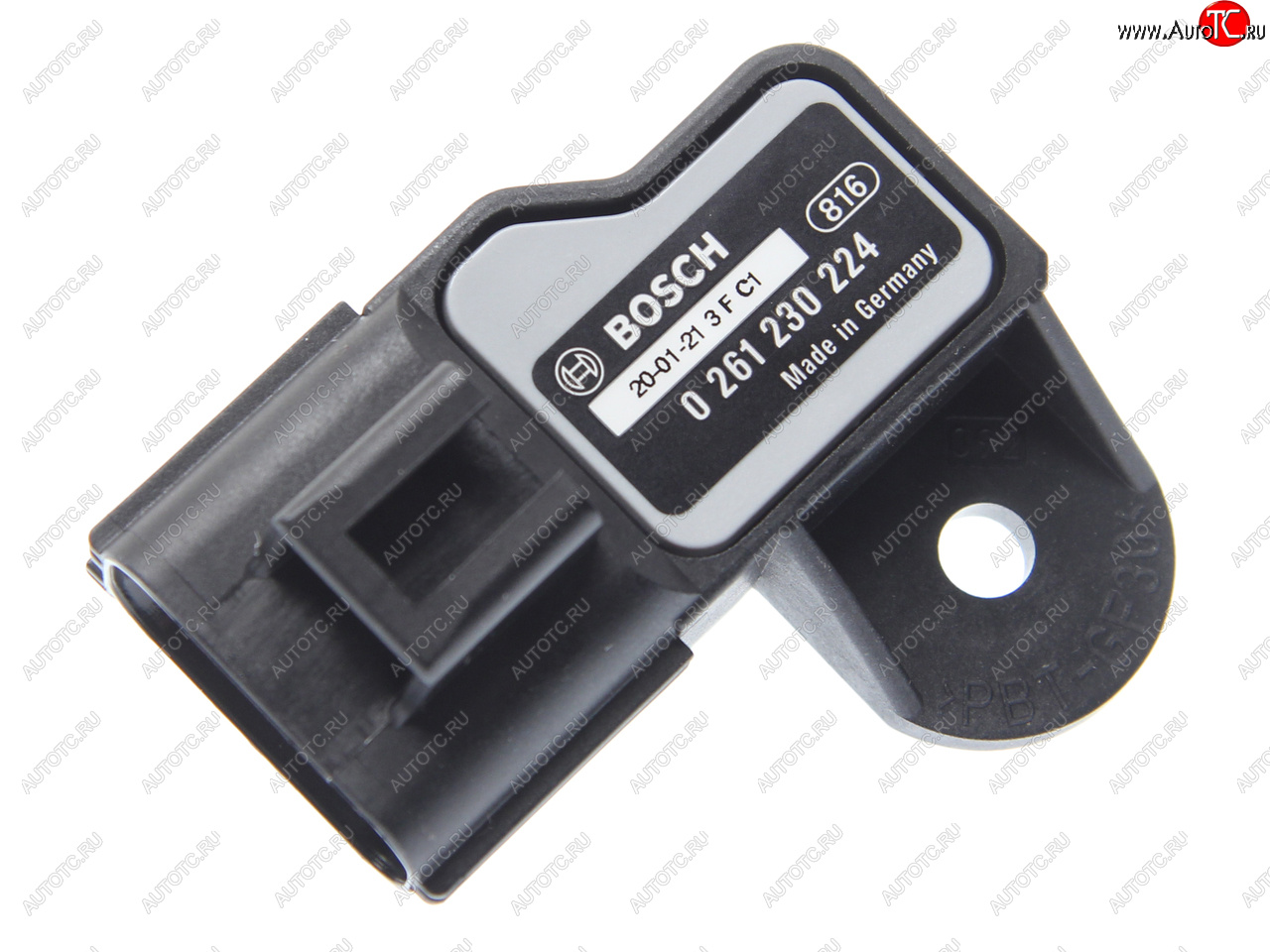 2 879 р. Датчик давления FORD Transit (06-) наддува BOSCH BOSCH 0261230224  с доставкой в г. Воронеж