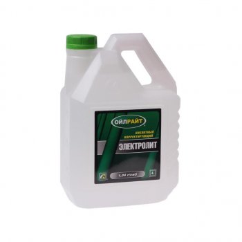 Электролит 1.34гкуб.см 4л OIL RIGHT OIL RIGHT 5522