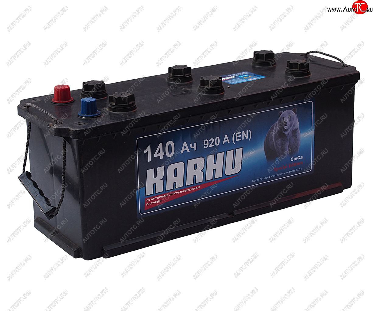 16 849 р. Аккумулятор KARHU 140Ач обратная полярность KARHU 6ст140(3)  с доставкой в г. Воронеж