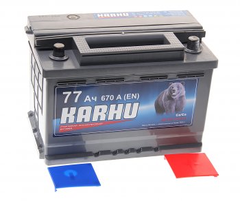 8 849 р. Аккумулятор KARHU 77Ач обратная полярность KARHU 6ст77(0)  с доставкой в г. Воронеж. Увеличить фотографию 2