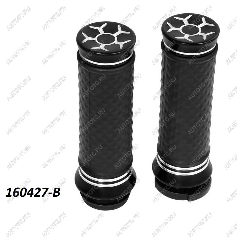 3 699 р. Грипсы на руль 25мм Harley-Davidson 3 КитайскиеЗапчасти пм-00025600  с доставкой в г. Воронеж