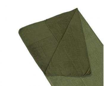 729 р. Вкладыш в спальный мешок СЛЕДОПЫТ FLEECE, 190х90 см, флис, цв. хаки  pf-sb-55  с доставкой в г. Воронеж. Увеличить фотографию 2