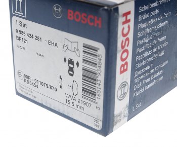 1 339 р. Колодки тормозные передние (4шт.) BOSCH Suzuki Vitara ET 5 дв. (1988-1999)  с доставкой в г. Воронеж. Увеличить фотографию 2
