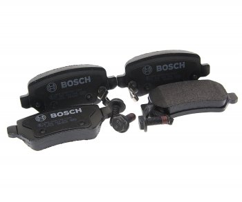 Колодки тормозные задние (4шт.) BOSCH Opel Astra H хэтчбек 5дв дорестайлинг (2004-2007)