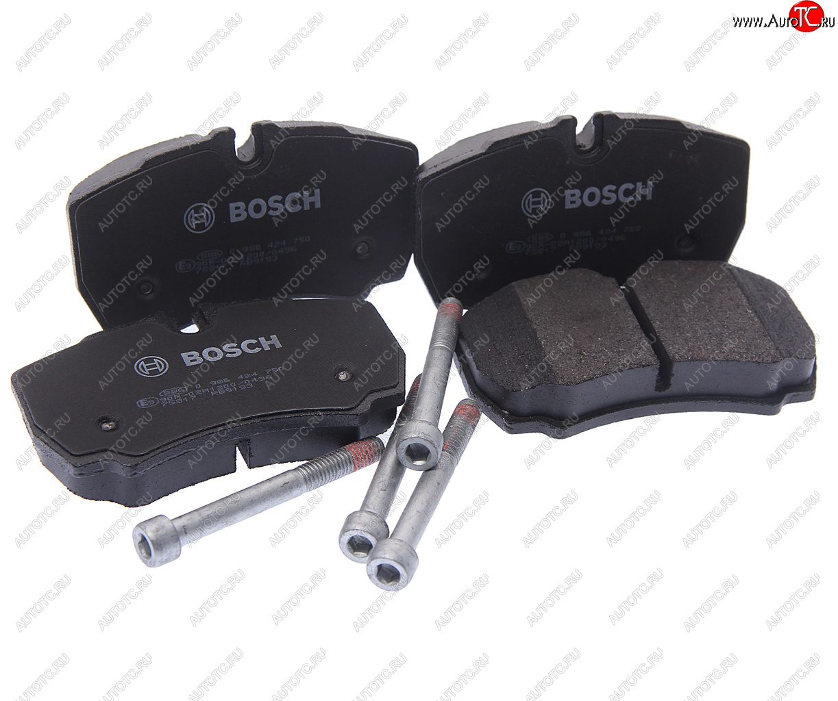 2 169 р. Колодки тормозные задние (4шт.) BOSCH Ford Transit цельнометаллический фургон (2006-2014)  с доставкой в г. Воронеж