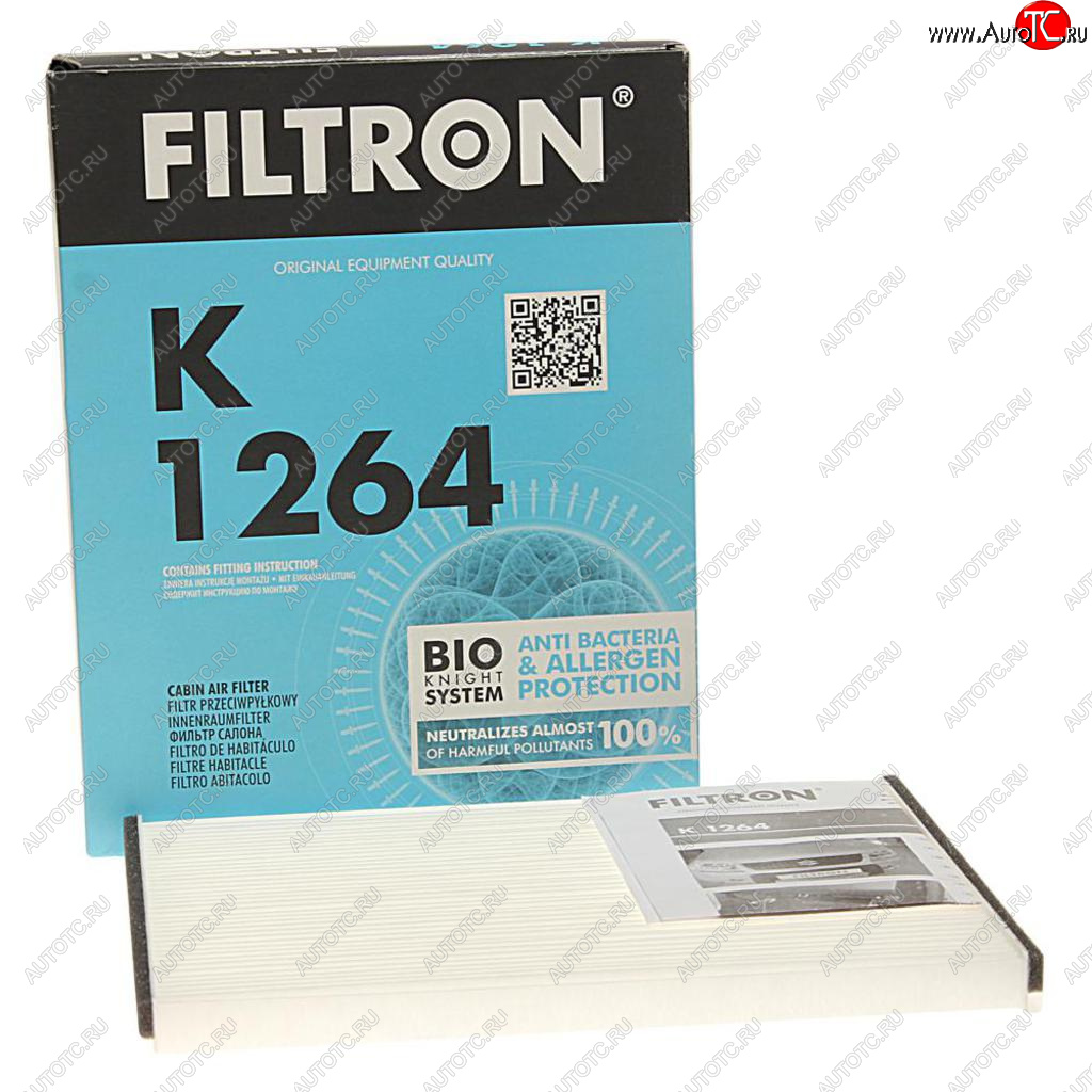 589 р. Фильтр воздушный салона SUZUKI Grand Vitara (05-) FILTRON FILTRON k1264  с доставкой в г. Воронеж