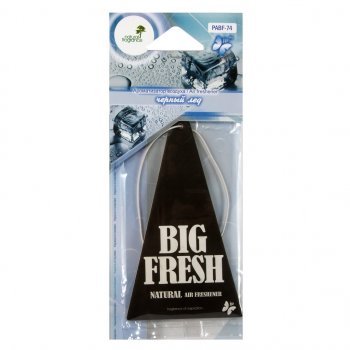Ароматизатор подвесной пластина (лед черный) Big Fresh FKVJP FKVJP pabf-74 FKVJP pabf-74