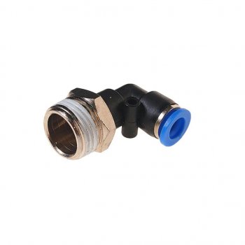 Фитинг для пластиковых трубок 12 угловой 8мм с наружной резьбой ROCKFORCE ROCKFORCE rf-spl08-04