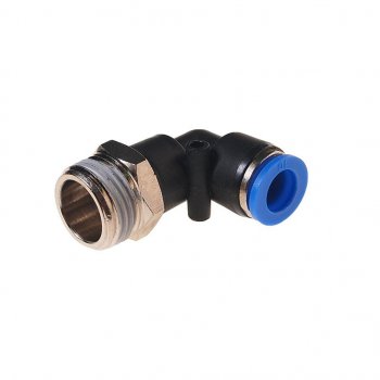 Фитинг для пластиковых трубок 12 угловой 10мм с наружной резьбой ROCKFORCE ROCKFORCE rf-spl10-04