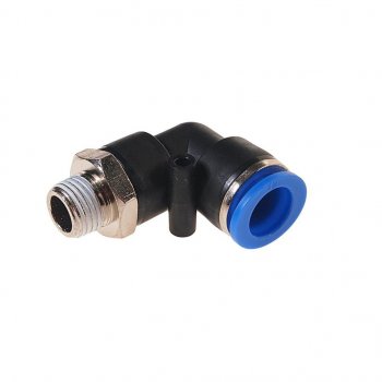 Фитинг для пластиковых трубок 14 угловой 12мм с наружной резьбой ROCKFORCE ROCKFORCE rf-spl12-02