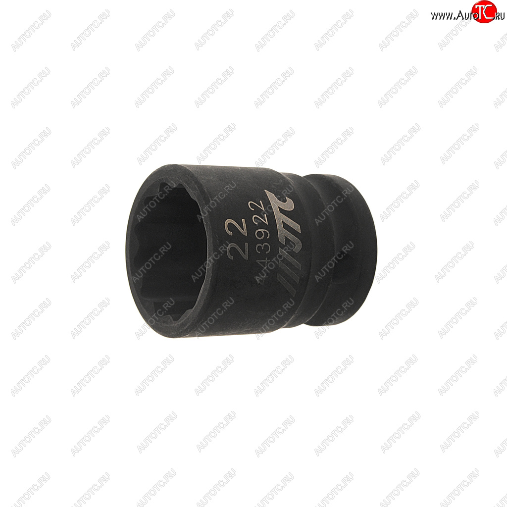 489 р. Головка торцевая 12 22мм 12-ти гранная ударная L=38мм JTC JTC TOOLS CO., LTD jtc-443922  с доставкой в г. Воронеж