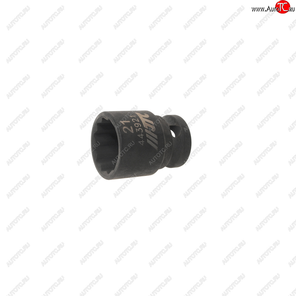 399 р. Головка торцевая 12 21мм 12-ти гранная ударная L=38мм JTC JTC TOOLS CO., LTD jtc-443921  с доставкой в г. Воронеж