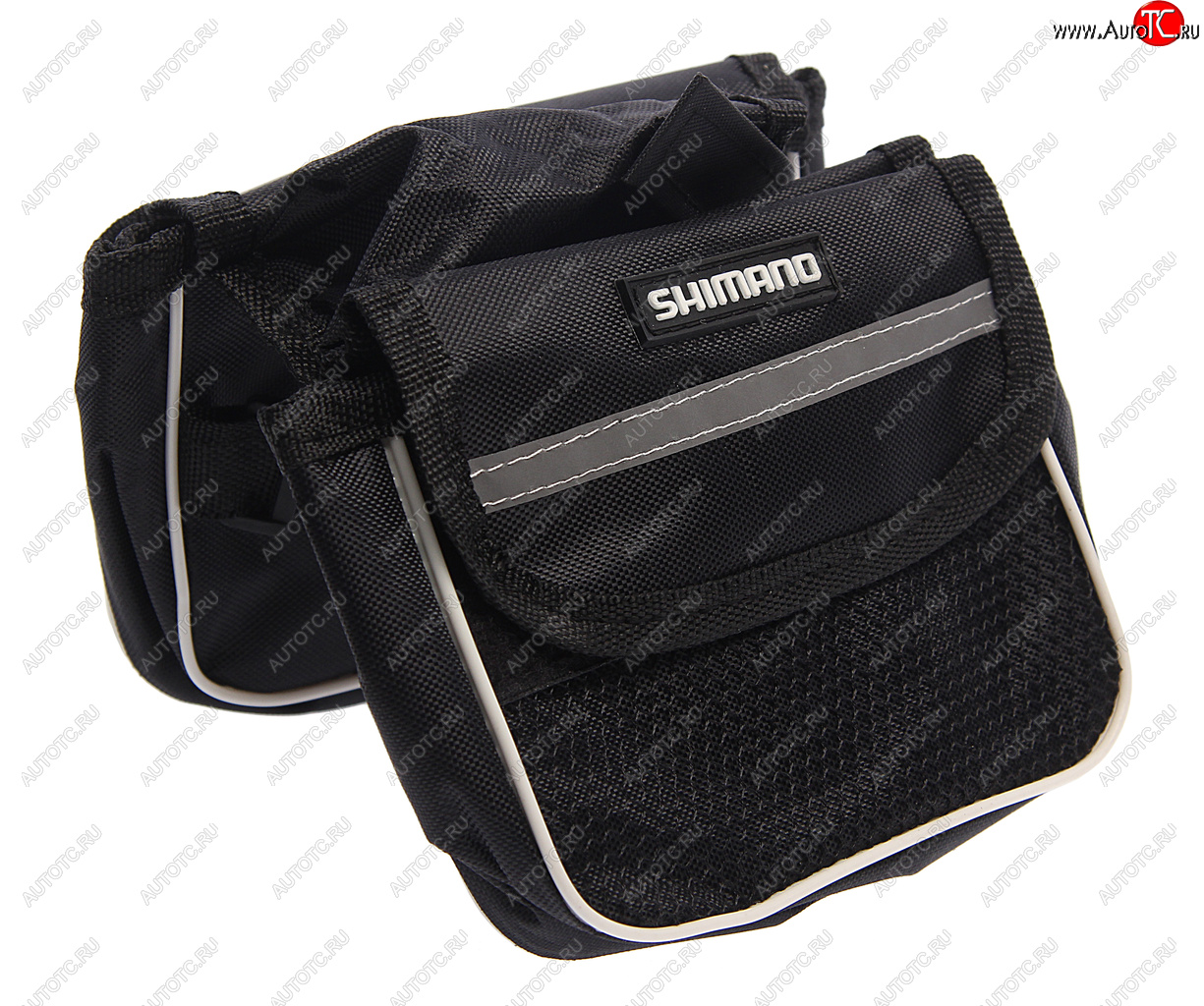 279 р. Велосумка на раму двойная SHIMANO SHIMANO 339826  с доставкой в г. Воронеж