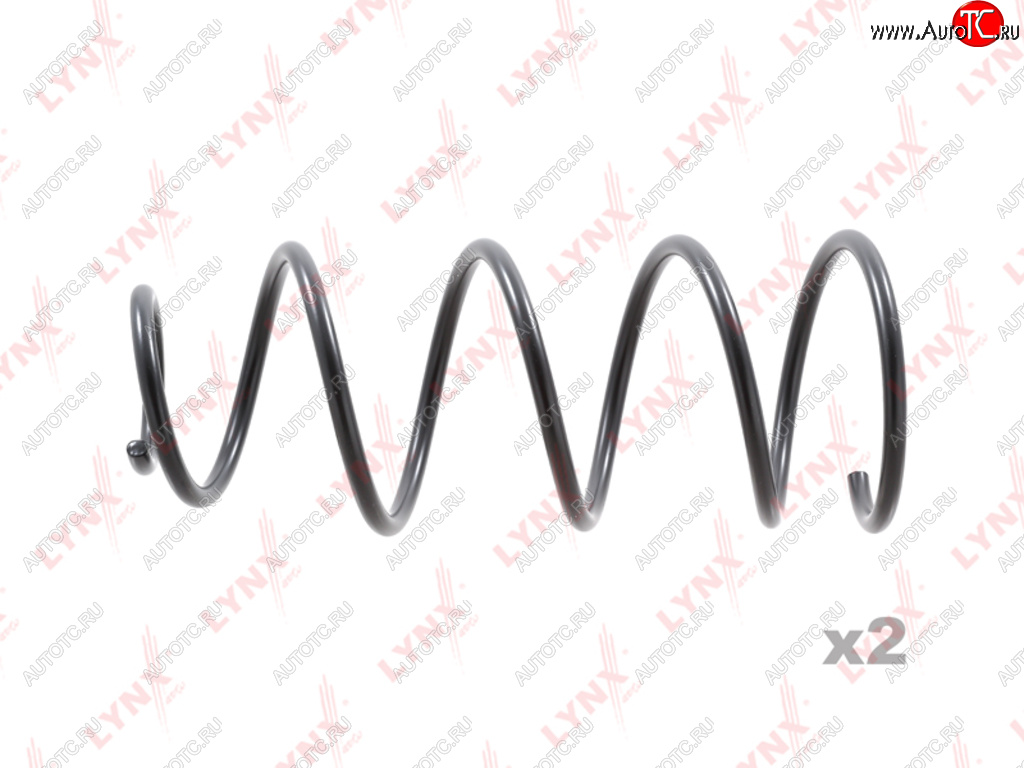 2 299 р. Пружина передней подвески LYNX  CITROEN C4 ( B7,  C41) (2004-2025), Peugeot 307 ( универсал,  хэтчбэк 3 дв.,  хэтчбэк 5 дв.) (2001-2008)  с доставкой в г. Воронеж