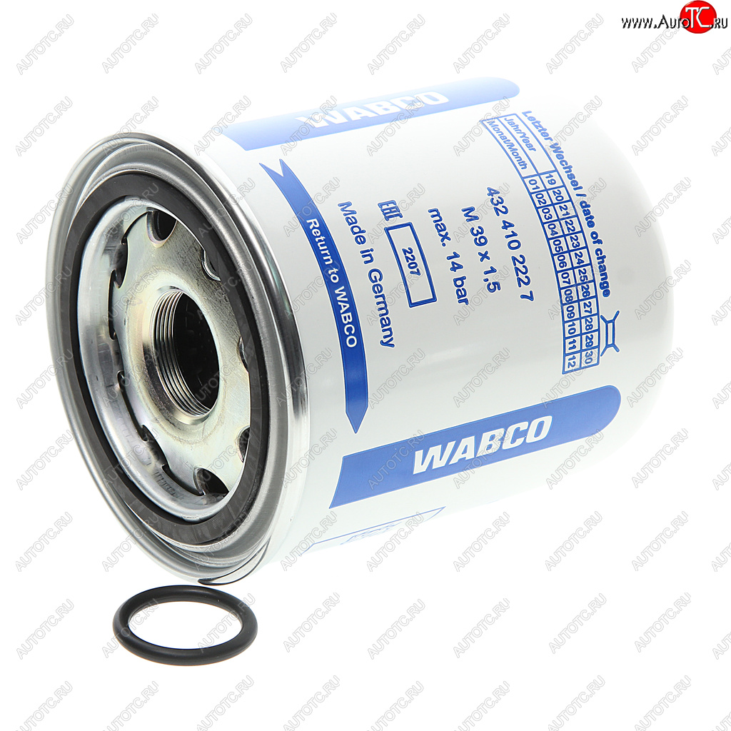 2 499 р. Фильтр-патрон КАМАЗ,МАЗ,ПАЗ осушителя воздуха WABCO WABCO 432 410 222 7  с доставкой в г. Воронеж