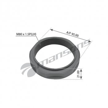 Гайка MERCEDES ступицы задней (M80x1.5) MANSONS MANSONS 100.013