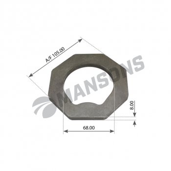 Шайба SCANIA ступицы стопорная MANSONS MANSONS 100.577