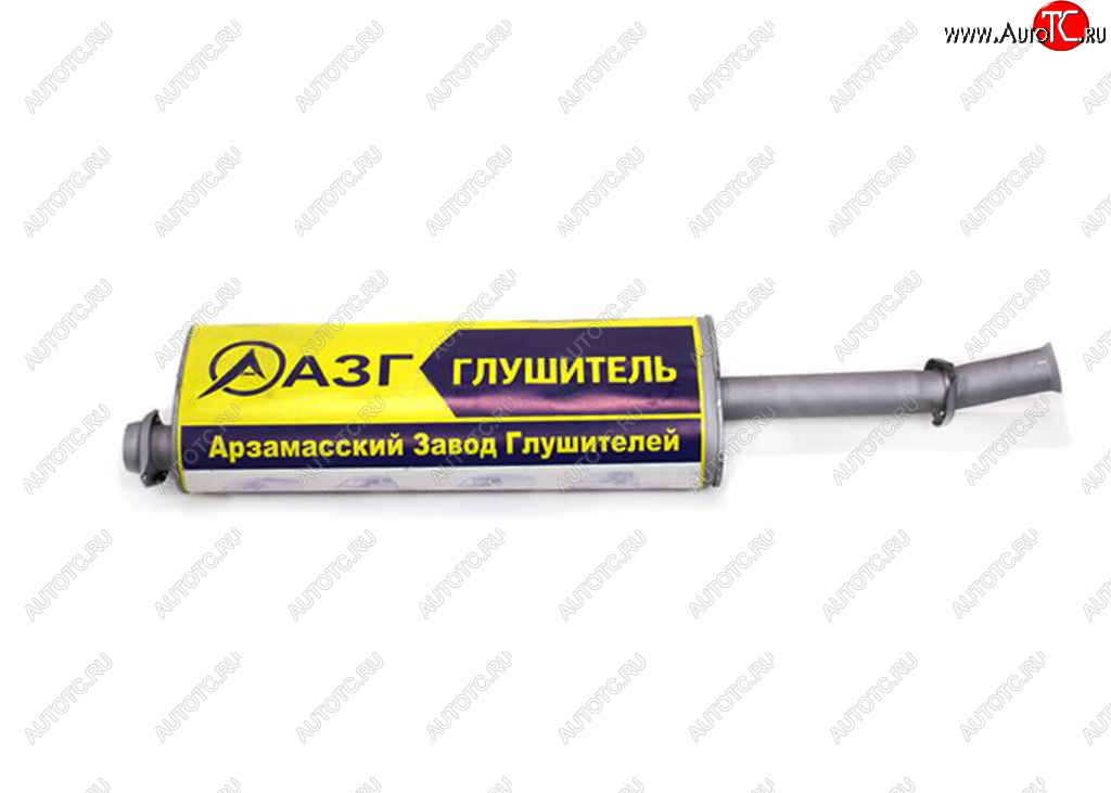 6 249 р. Глушитель ГАЗ-3302 Next дв.Evotech 2.7 ЕВРО-5 усиленный АЗГ АЗГ 2123-1201008-30  с доставкой в г. Воронеж