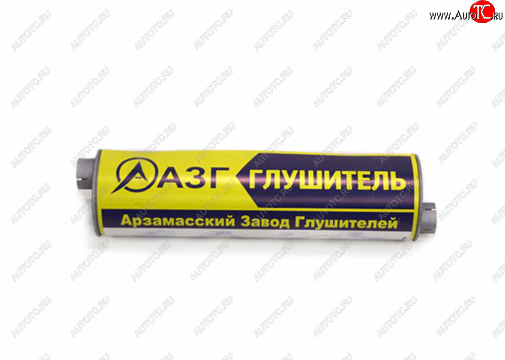 2 999 р. Глушитель ГАЗ-3302,3221,2705 дв.ЗМЗ.402,405,406,ГАЗ-560 труба 66мм АЗГ АЗГ 33078-1201010  с доставкой в г. Воронеж