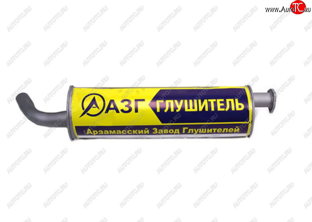 5 349 р. Глушитель ГАЗ-33106 Валдай дв.CUMMINS ЕВРО-4 АЗГ АЗГ 33106-1201008-10  с доставкой в г. Воронеж