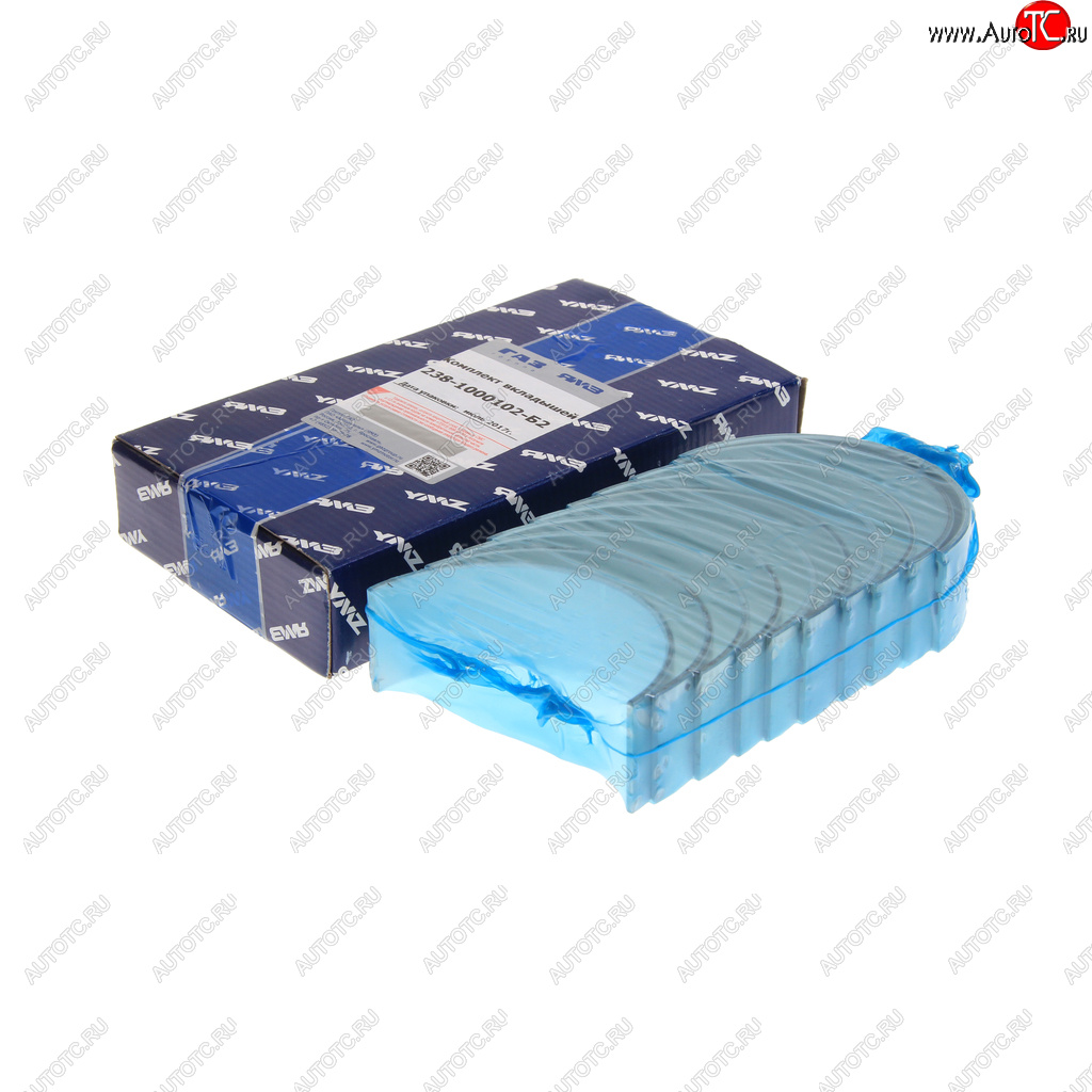 3 089 р. Вкладыши ЯМЗ-238 коренные d+0.00 АВТОДИЗЕЛЬ ЯМЗ 238-1000102-б2  с доставкой в г. Воронеж