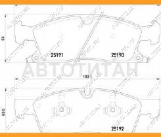 6 899 р. Колодки тормозные передние (4шт.) BREMBO Jeep Grand Cherokee WK2 дорестайлинг (2010-2013)  с доставкой в г. Воронеж