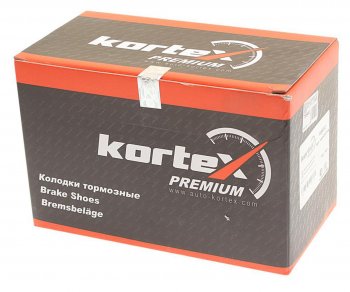 1 749 р. Колодки тормозные задние барабанные (4шт.) KORTEX Nissan Almera Classic седан B10 (2006-2013)  с доставкой в г. Воронеж. Увеличить фотографию 2
