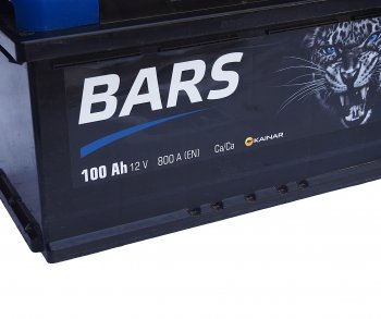 10 649 р. Аккумулятор BARS 100Ач BARS 6ст100(1)  с доставкой в г. Воронеж. Увеличить фотографию 2