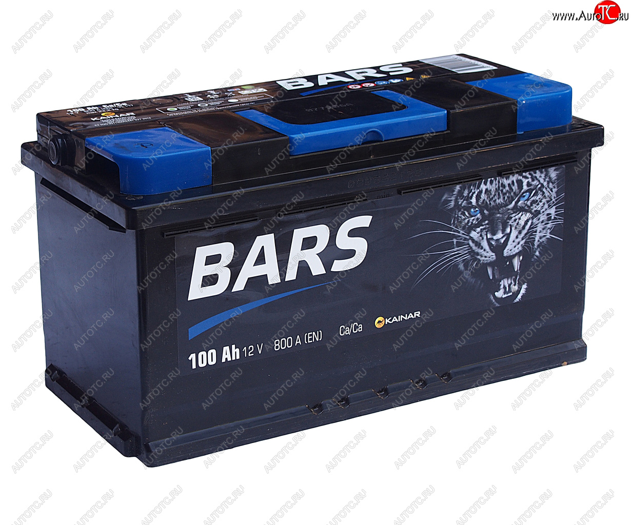 10 649 р. Аккумулятор BARS 100Ач BARS 6ст100(1)  с доставкой в г. Воронеж