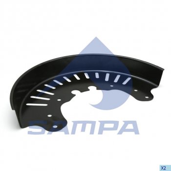 Щиток VOLVO пылезащитный заднего тормоза SAMPA SAMPA 035.026