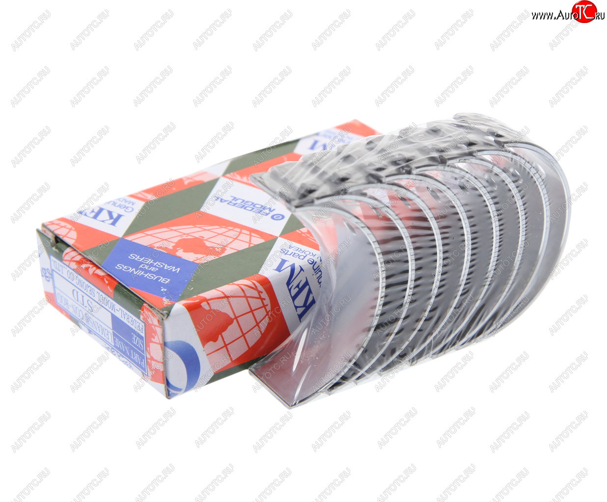 1 079 р. Вкладыши DAEWOO Nexia (95-) шатунные d+0.00 комплект (8шт.) KFM KFM 93742707  с доставкой в г. Воронеж