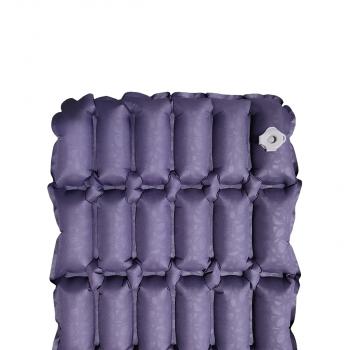 4 899 р. Коврик надувной утеплённый BTrace AirMat Comfort,184х52х7 см, (Синий)  m0223  с доставкой в г. Воронеж. Увеличить фотографию 4
