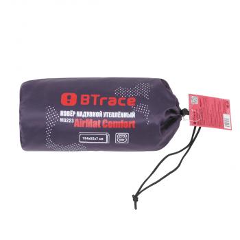 4 899 р. Коврик надувной утеплённый BTrace AirMat Comfort,184х52х7 см, (Синий)  m0223  с доставкой в г. Воронеж. Увеличить фотографию 8