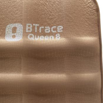 12 549 р. Коврик надувной утеплённый BTrace Queen 8, 198х68х7,5 см (Коричневый)  m0228  с доставкой в г. Воронеж. Увеличить фотографию 2