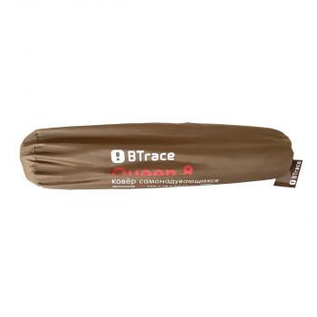 12 549 р. Коврик надувной утеплённый BTrace Queen 8, 198х68х7,5 см (Коричневый)  m0228  с доставкой в г. Воронеж. Увеличить фотографию 6