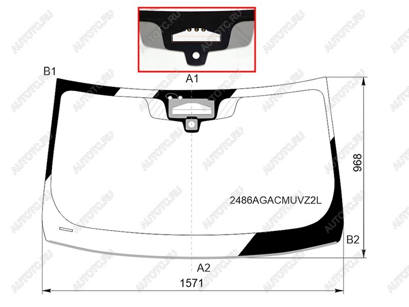 27 999 р. Стекло лобовое (Три камеры Датчик дождя Проекция Молдинг 5D LBK) BMW 6-Series Gran Turismo 20- FUYAO 2486AGACMUVZ2L  с доставкой в г. Воронеж