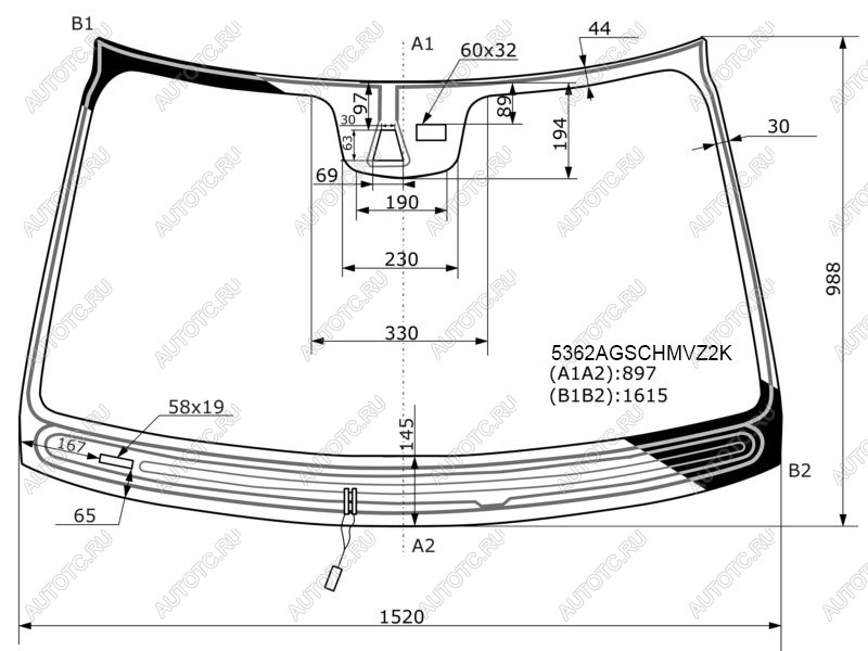 13 549 р. Стекло лобовое (Обогрев щеток Камера Датчик дождя Молдинг) Mercedes-Benz S-Class 09-13 FUYAO 5362AGSCHMVZ2K  с доставкой в г. Воронеж