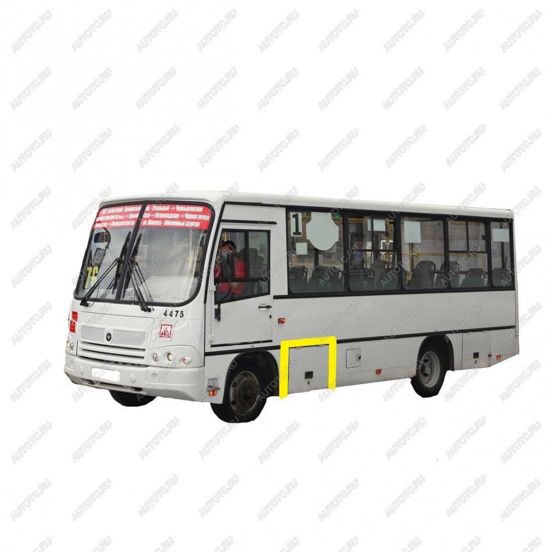 3 399 р. Ремкомплект вокруг левого переднего ящика ПАЗ 320412   kahxg  с доставкой в г. Воронеж