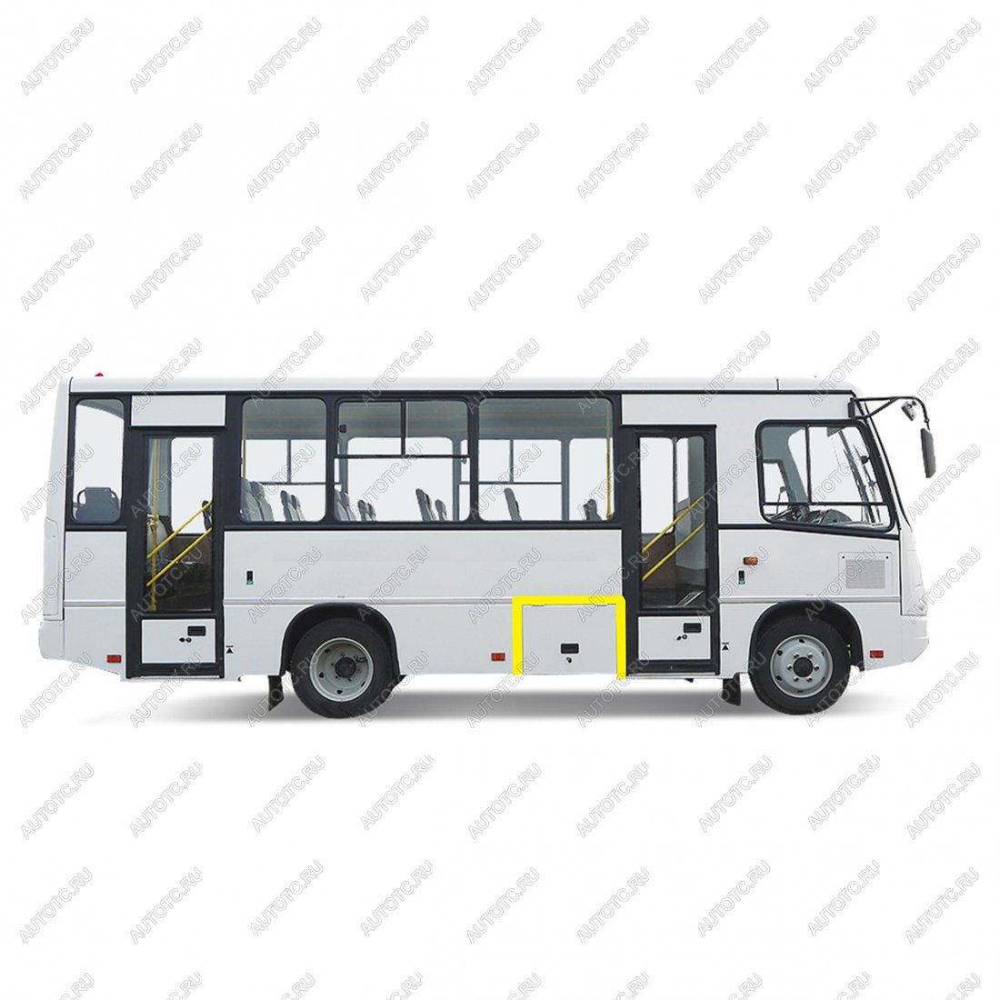 3 399 р. Ремкомплект вокруг правого ящика ПАЗ 320412   zlhwy  с доставкой в г. Воронеж
